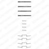 ROVER 1010930 Accessory Kit, disc brake pads